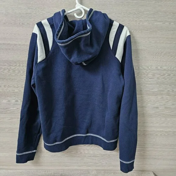 University Of Michigan Wolverines NCAA Navy Blue Hoodie By Pro Edge Jr XL / W M - Picture 7 of 16